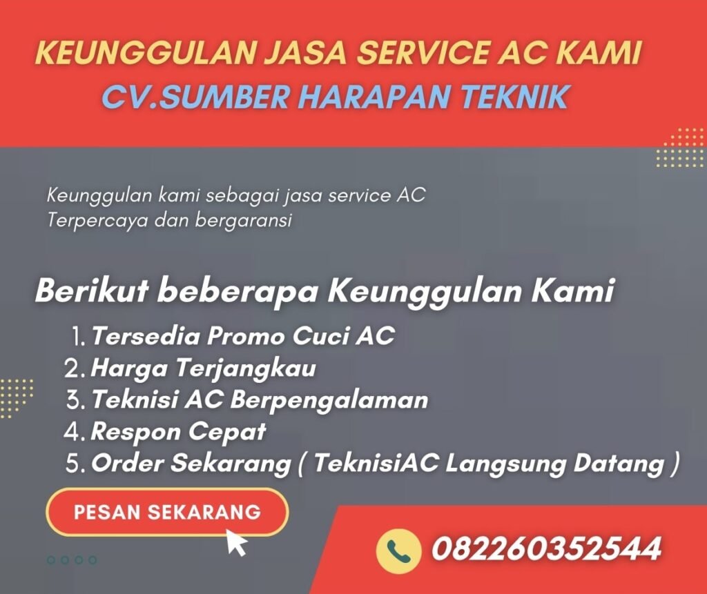 CV Sumber Harapan Teknik melayani berbagai macam layanan Jasa Service AC di Sukabumi Selatan Jakarta Barat dengan harga murah dan bergaransi dengan beragam macam jenis - jenis AC
