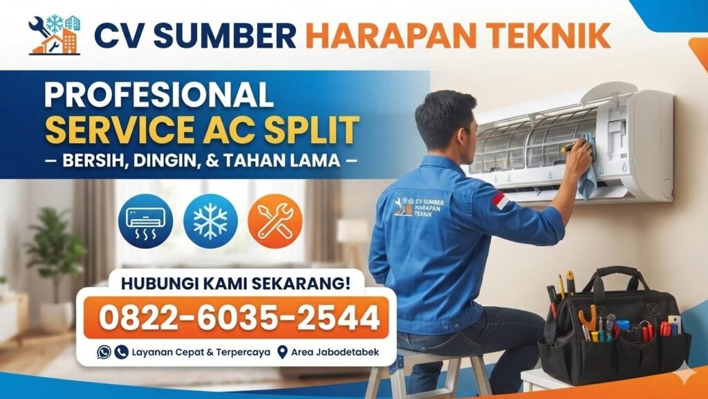Jasa Service AC Split Profesional Depok
